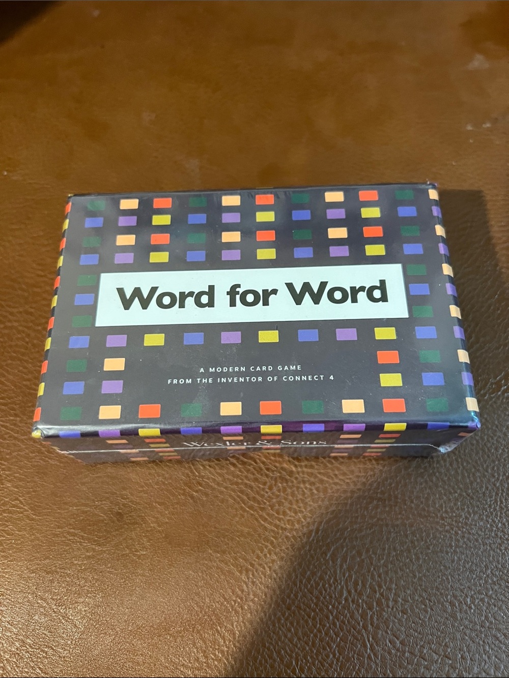Word for Word Card Game - Multicolor